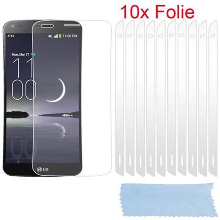 Actual product image Cadorabo 10x protective film (1 Piece, LG G Flex)