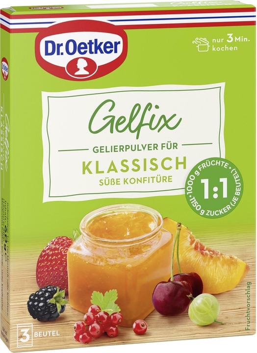Produktbild Dr. Oetker Gelfix Classic 1:1 3Er (60 g)