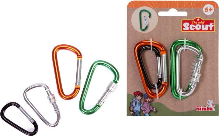 Immagine prodotto Simba Scout Metallkarabiner 4 Stück