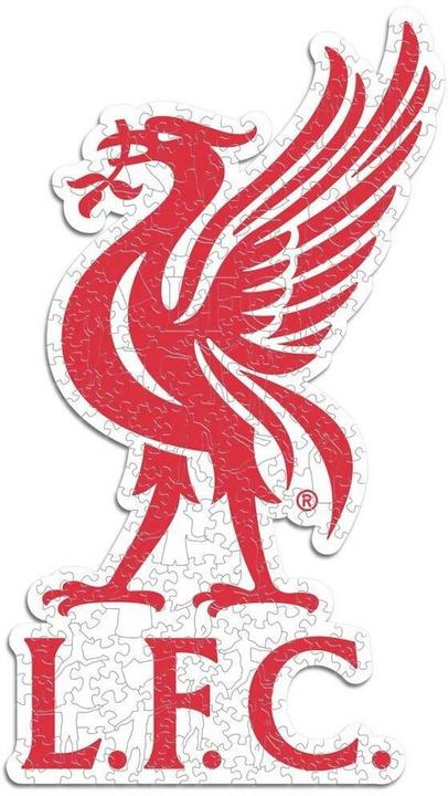 Productafbeelding Iconic Liverpool FC - Logo Liver Bird - Houten puzzel Maat L (500 stukjes) (500 onderdelen)