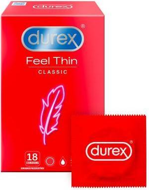Image du produit Durex Feel Thin Condoms - Variant : 18 pcs (18 pcs)