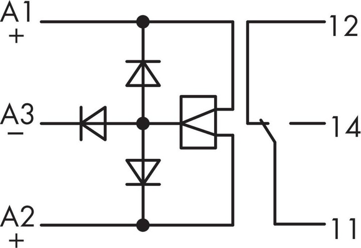 Immagine prodotto Wago Relè a innesto 24 V/DC 6 A 1 scambio