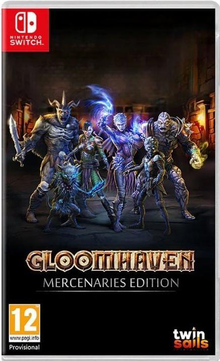 GED Gloomhaven (Mercenaries Edition) (Switch, Switch Lite, Switch OLED)
