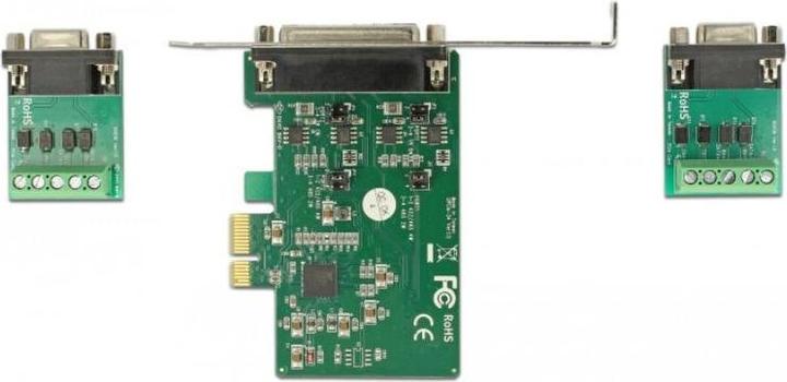 Actual product image Delock PCI Express Card > 2 x Serial RS-422/485