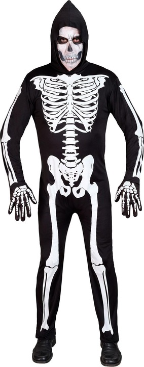 Widmann Combinaison squelette avec capuche (XL)