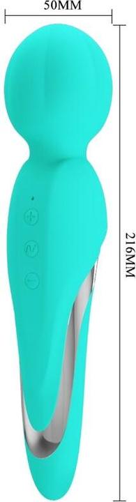 Pretty Love Walter Vibrator Rod Aqua Green