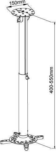 Image du produit Vivolink Slider variable (Plafond)