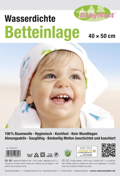 Produktbild Odenwälder Betteinlage (40 x 50 cm)