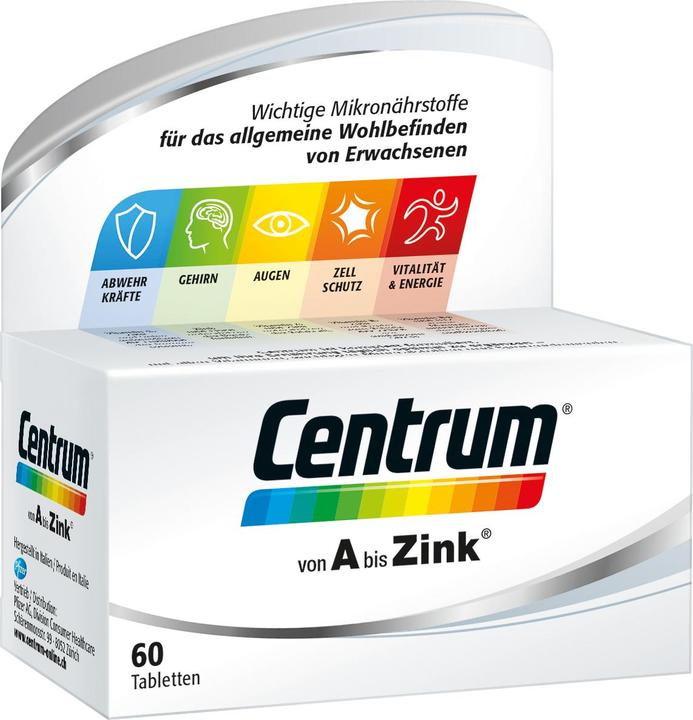 Produktbild Centrum A Zink (100 Stk., Kapseln, 175 g)