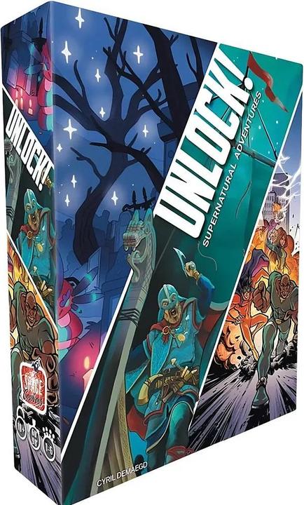 Produktbild Asmodée Unlock! Supernatural Adventures (Italienisch)