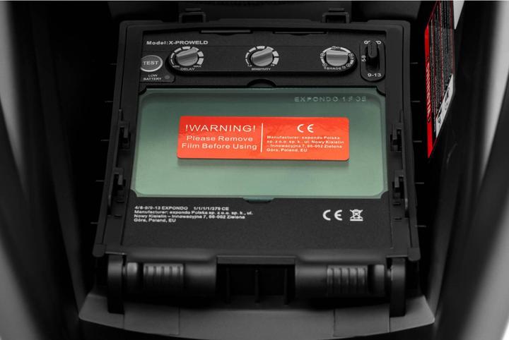 Image du produit Stamos Schweisshelm X-PROWELD automatischer Schweisshelm Schweisserhelm Schweissmaske