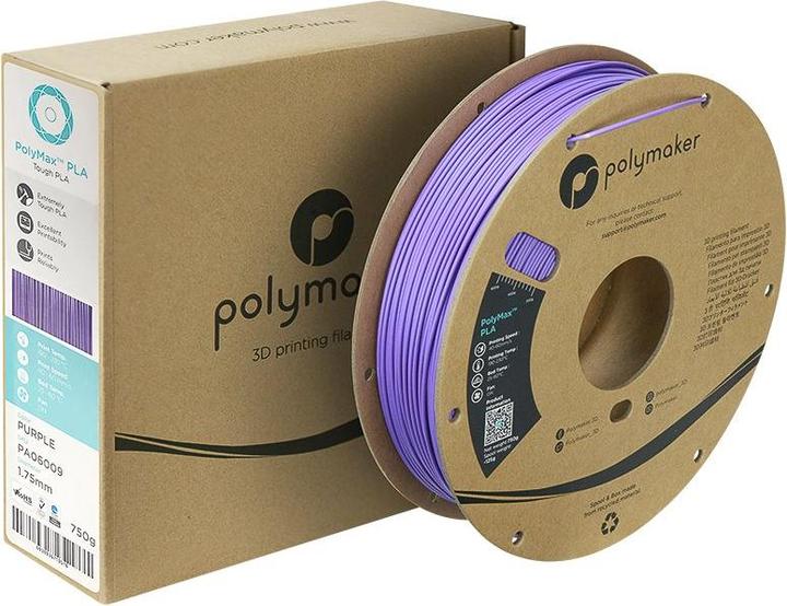 Produktbild Polymaker PA06009 PolyMAX Tough Filament hohe Steifigkeit, hohe Zugfestigkeit (PLA, 1.75 mm, 750 g)