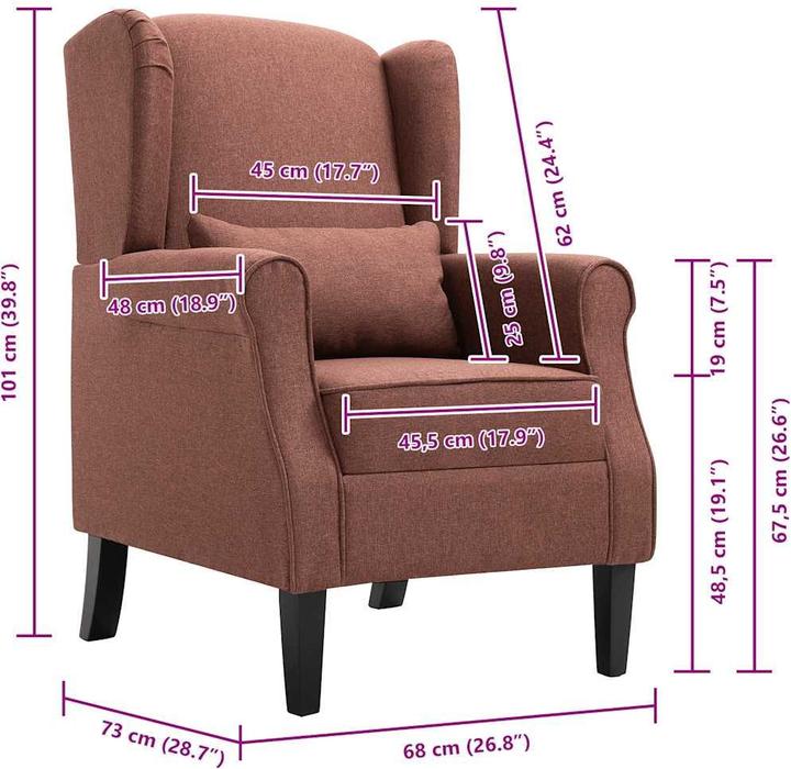 Immagine prodotto vidaXL Sessel