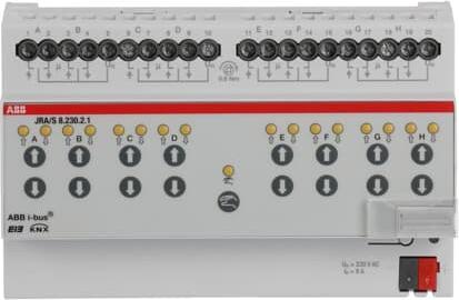 Actual product image ABB STOTZ-KONTAKT 2CDG110122R0011 Smart home actuator shutter/blind DIN rail mounted 8 channels (Shutter actuator)