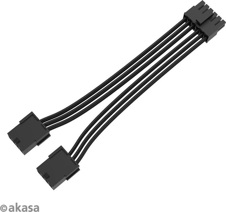 Produktbild Akasa PCIe 12-Pin na Dual 8-Pin adaptÃ©r