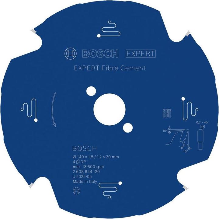 Image du produit Bosch Professional Zubehör Expert en fibrociment