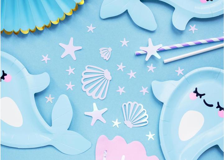 Actual product image Partydeco Iridescent Shell Confetti (1 pcs.)