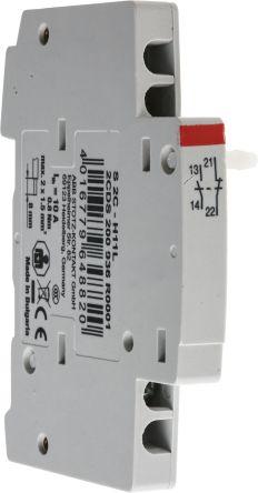 Actual product image ABB Contact Auxiliare. 1NO+1NF 24VAC/DC 10A