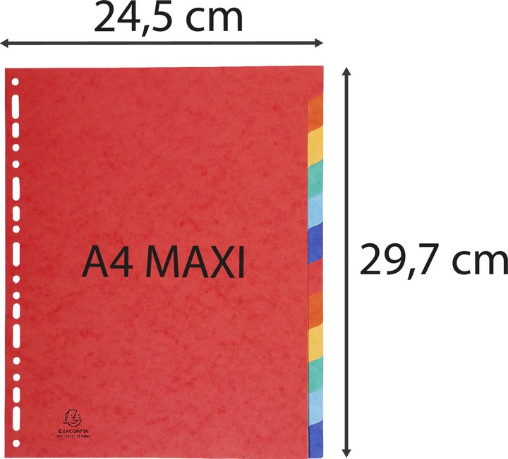 Image du produit Exacompta Intercalaires vierges - carton