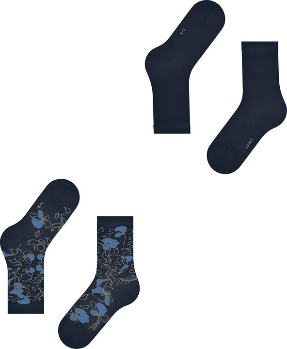 Produktbild Esprit Flower Sketch SO 2P (2er Pack, 39 - 42)