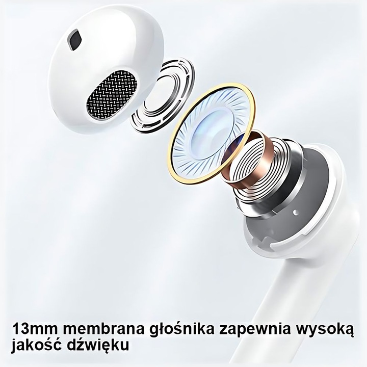Actual product image Usams IA15 Bluetooth Headphones Digital (ANC, Wireless)
