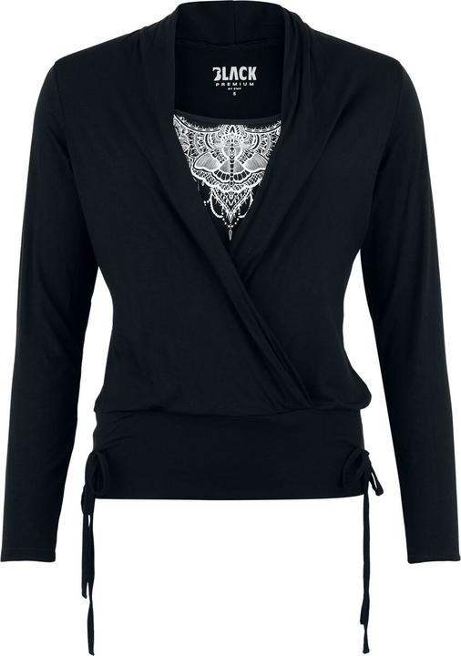 Produktbild Black Premium Ribbon Longsleeve (S)