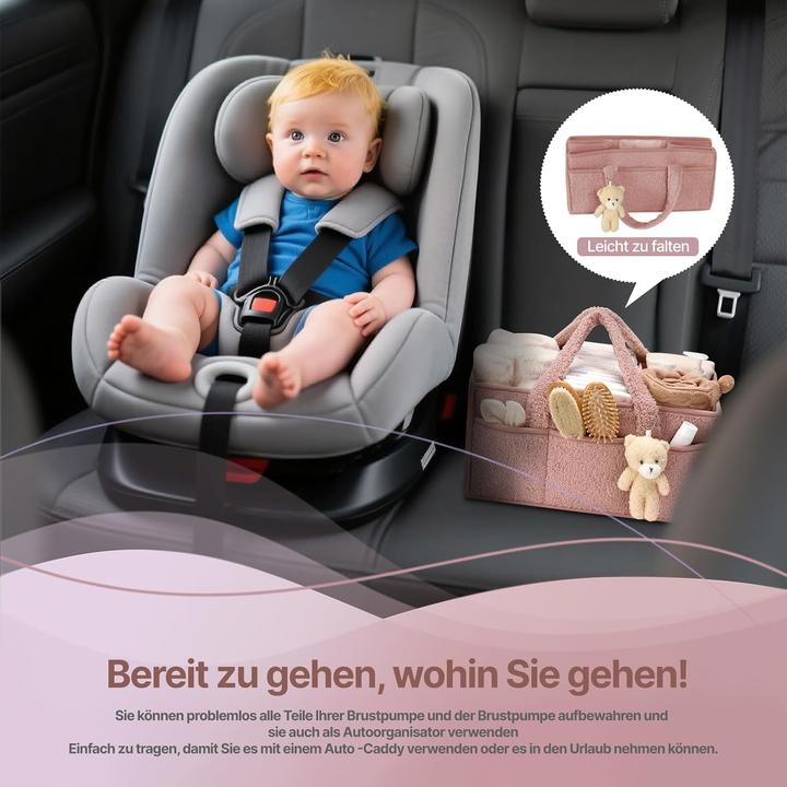 Actual product image Chanxiuzai Baby Wickeltasche Organizer für Wickeltisch