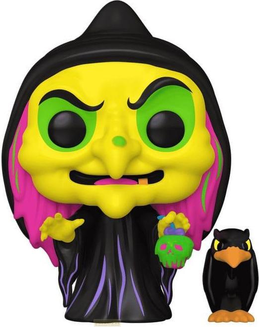 Immagine prodotto Funko POP! Disney Villains Blanche-Neige - Regina cattiva mascherata con corvo Lumière Noire Esclusivo