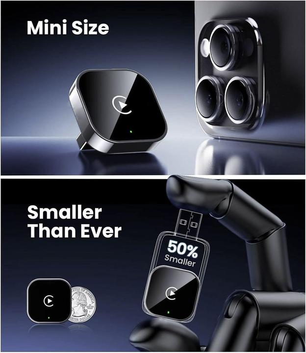 Produktbild Paper Mate 2-in-1 Wireless CarPlay & Android Auto Adapter