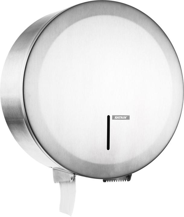Actual product image Katrin 992967 Gigantbox Toilet Paper Dispenser, Stainless Steel, Large