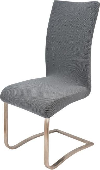 Vedia Elastische Stuhlhusse, feine Karo-Optik (48 x 64 x 48 cm)