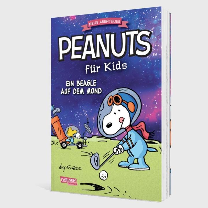 Actual product image Peanuts für Kids - Neue Abenteuer 1: Ein Beagle auf dem Mond (German, Charles M. Schulz, Christian Langhagen, 2024)