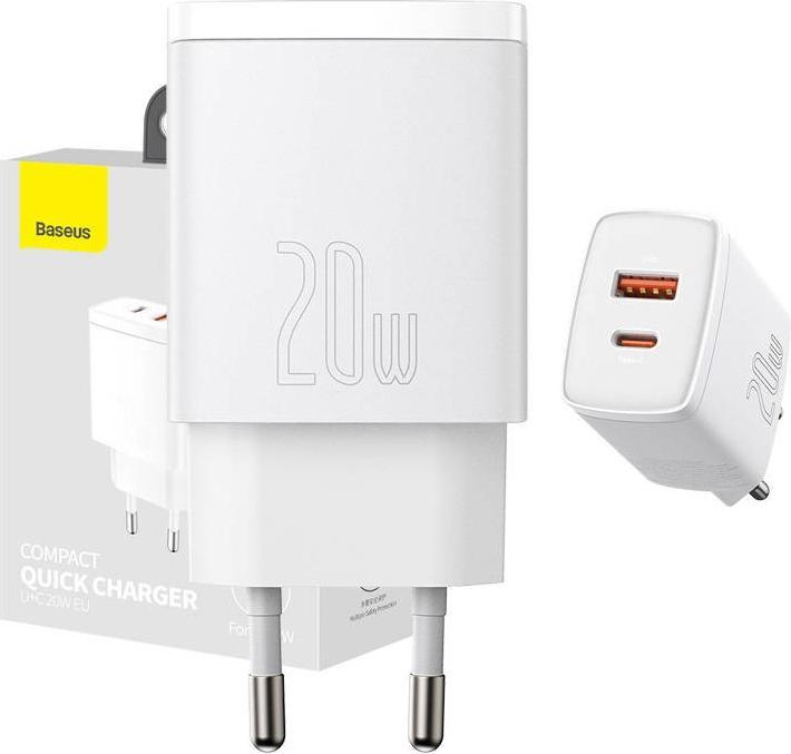 Actual product image Baseus Compact Charger (20 W)