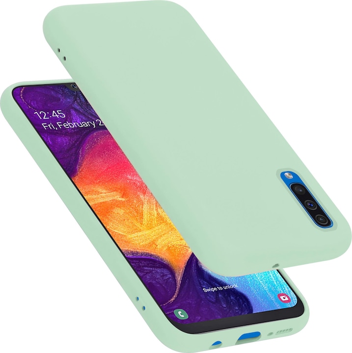 Produktbild Cadorabo TPU Liquid Silicone Case Cover (Samsung Galaxy A50s, TCL A30)