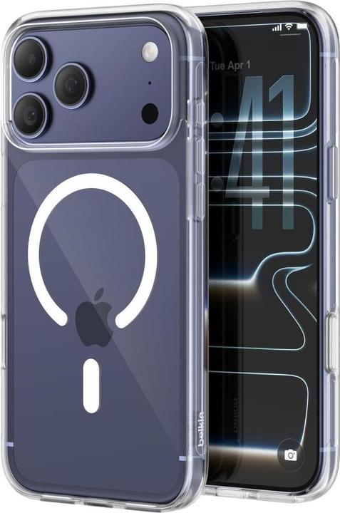 Actual product image Belkin SheerForce magn. Schutzh. iPhone 17 ProMax tran.MSA032hqCL (Apple iPhone 17 Pro Max)