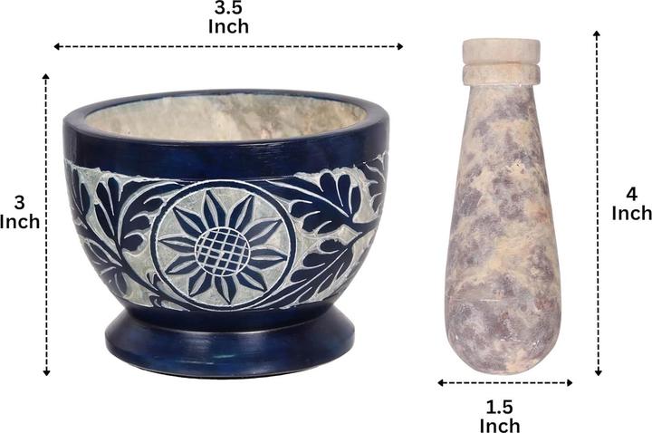 Image du produit Divit Shilp Mörser und Stössel