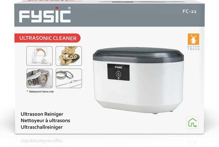 Image du produit Fysic FC-22 Nettoyeur à ultrasons (43 kHz, 500 ml)