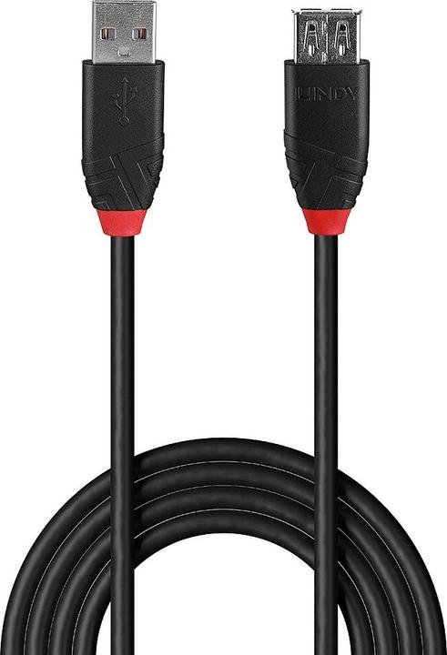 Produktbild Lindy USB 2.0 Aktiv-Verlängerungskabel (5 m, USB 2.0)