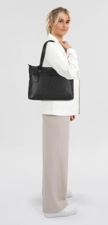 Produktbild Burkely Natural Norah Shopper Tasche Leder 36 cm Laptopfach (13 l)