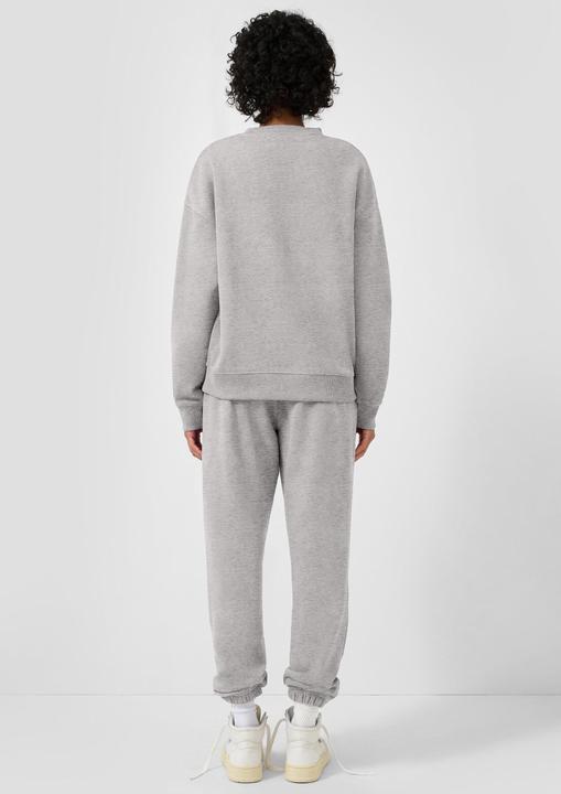 Produktbild s.Oliver Sweatshirt Weiches Sweatshirt mit kleiner Stickerei (M)