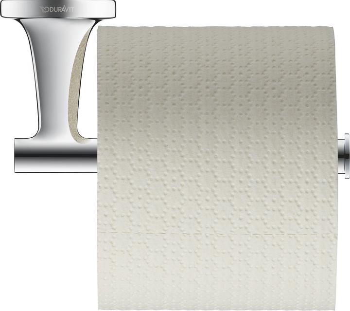 Produktbild Duravit Papierrollenhalter STARCK T seitlich chrom