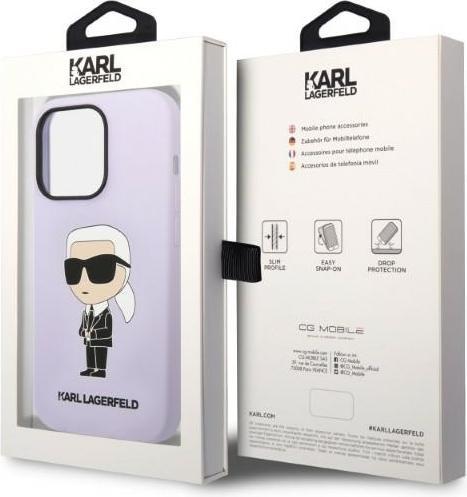 Image du produit Karl Lagerfeld iPhone 14 Pro Max Liquid Silicone Ikonik NFT Case (Apple iPhone 14 Pro Max)