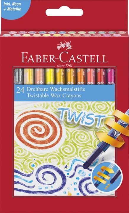 Produktbild Faber-Castell Wachsmalstifte (24x)