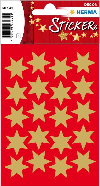 Produktbild HERMA Sticker Sterne (60 Sticker)