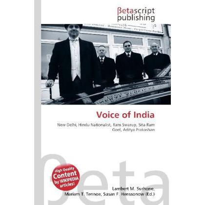 Voice of India, Fachbücher