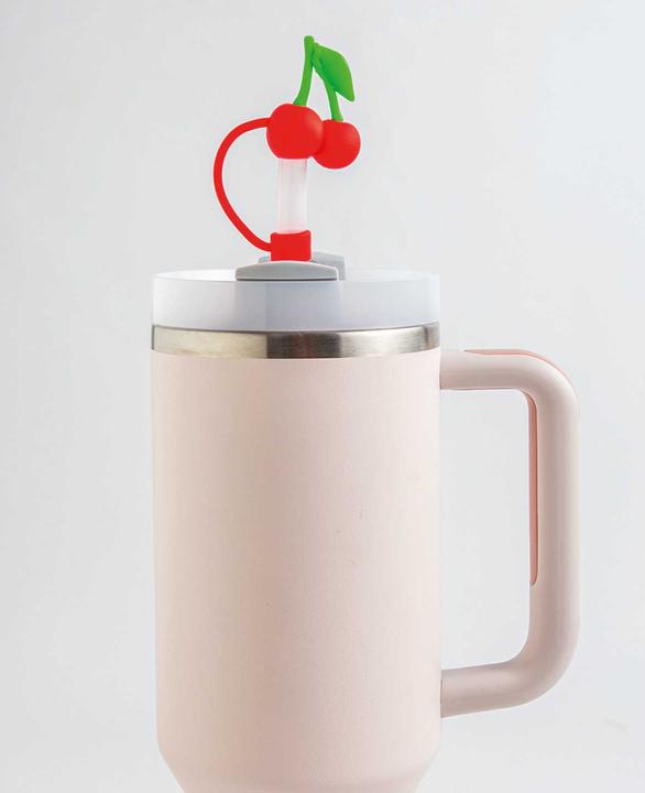 Image du produit I Am Creative Silikon Trinkhalm-Abdeckung passend für Trinkflaschen, Stanley