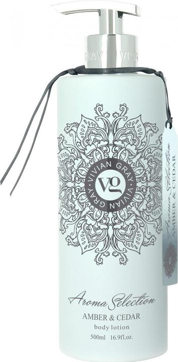 Produktbild Vivian Gray Aroma Selection Amber & Cedar (Körpermilch, 500 ml)