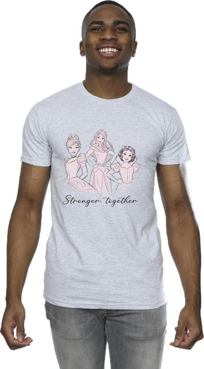 Image du produit Disney - T-shirt PRINCESSES STRONGER TOGETHER - Homme (XXL)