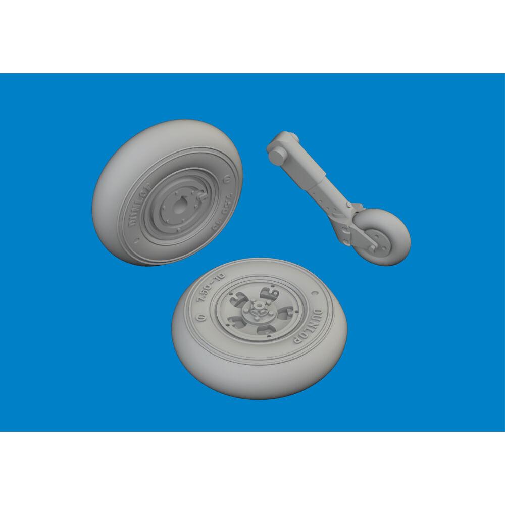 Eduard Spitfire Mk.I/II/V wheels for IBG