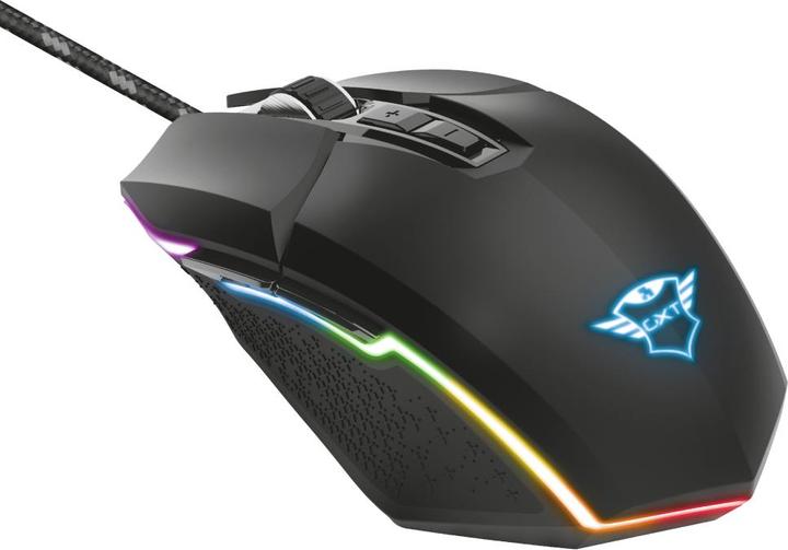 Actual product image Trust Gaming GXT 950 Idon Illuminated Gaming Mouse, wired (Cable)